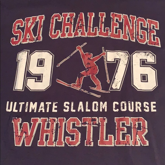 SALE!! Whistler ski challenge tshirt NWT - Picture 2 of 4